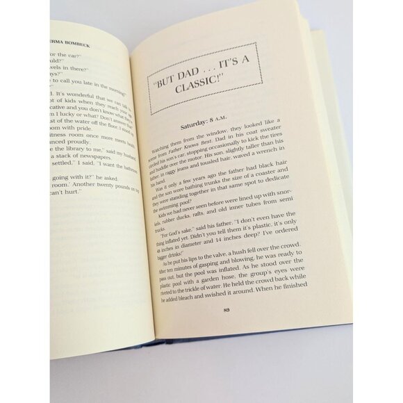 Erma Bombeck Family The Ties That Bind And Gag 1987 Hardcover with Dust Jacket - Picture 6 of 10